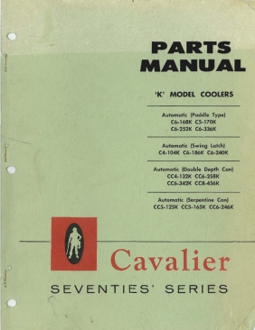 Cavalier Seventies' Series Parts Manual (137 Pages) > Cavalier
